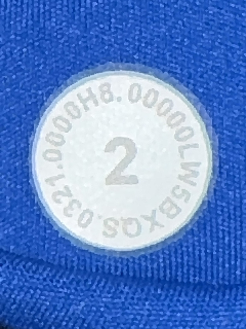 Lululemon Fast and Free Tight II 25" *Non-Reflective Nulux Cerulean Blue - Picture 6 of 6